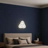 Plafoniera LED rotunda alba 19148/240 48W fara telecomanda, lumina ajustabila perfecta pentru dormitoare mici si moderne.