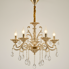 andelabru decorativ auriu cu 6 brate model 2325-6/FGD