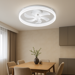 Lustra LED 26253/480A1 52W cu lumina reglabila 3000–6500K, potrivita pentru zona de dining, oferind iluminare uniforma si ambianta moderna.