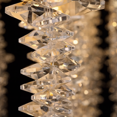 Aplica 27095 aurie cu ideala pentru coridoare elegante cu lumina calda si efect decorativ modern.