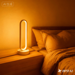 Veioza LED alba forma ovala 30W ofera lumina calda, neutra sau rece, creand un ambient linistit si rafinat in dormitoare moderne.