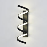 Aplica LED LUBAN Core neagra 48W iluminare decorativa pentru hol si coridor modern