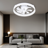 Lustra LED 26253/480A1 52W cu lumina reglabila 3000–6500K si telecomanda, ideala pentru living modern, oferind iluminare uniforma si eficienta.