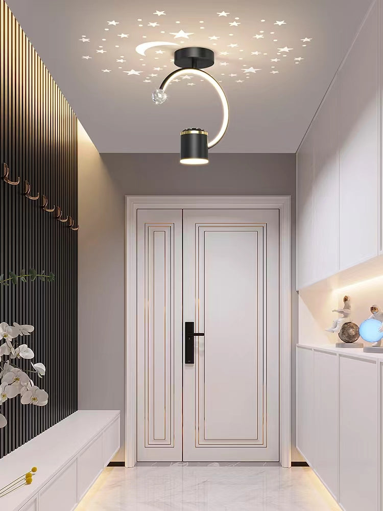 nan cu LED integrat pentru dormitor living hol bucatarie birou plafoniera LED moderna pentru dormitor living hol bucatarie birou design elegant