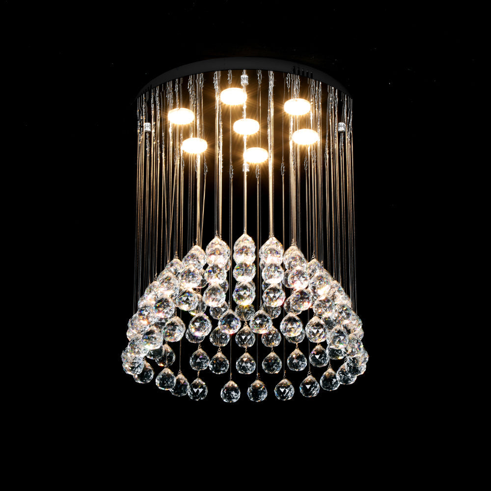 nan cu LED integrat pentru living dormitor hol sufragerie corp de iluminat din cristal cu LED integrat pentru living dormitor hol sufragerie