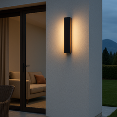 Aplica LED 71102/300MB pentru exterior, 30cm, lumina calda 3000K, rezistenta la ploaie, ideala pentru fatade si intrari exterioare.