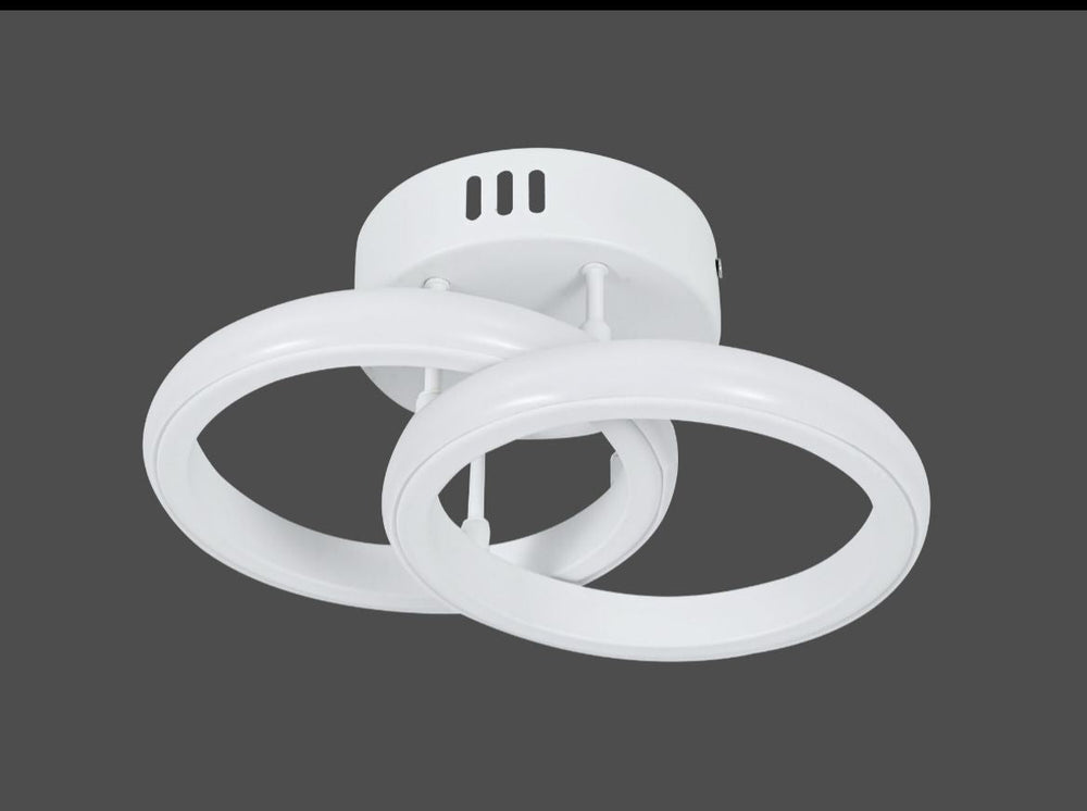 Lustra Led Cu 2W cu LED integrat alb pentru hol cu telecomanda