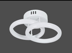 Lustra Led Cu 2W cu LED integrat alb pentru hol cu telecomanda