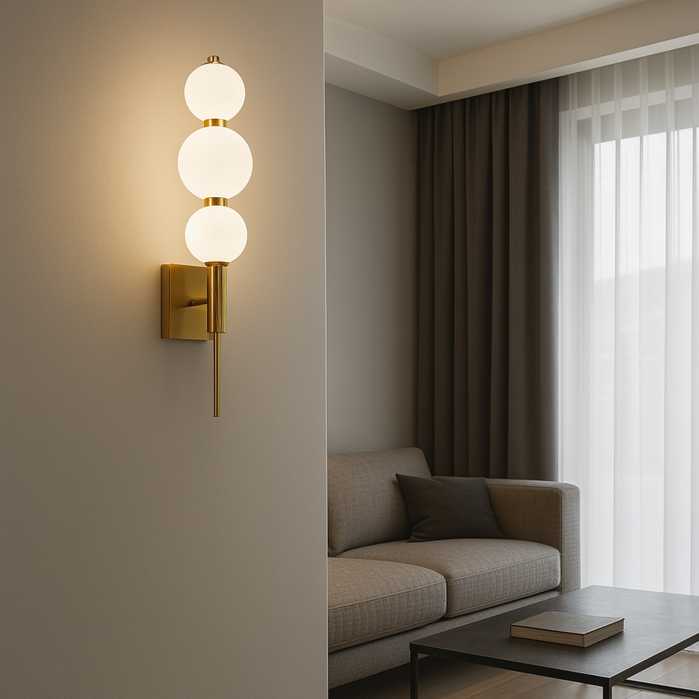 Aplica LED LUBAN Essence Pro 34W minimalista, lumina reglabila 3000K-6500K, perfecta pentru living modern cu iluminare eleganta.